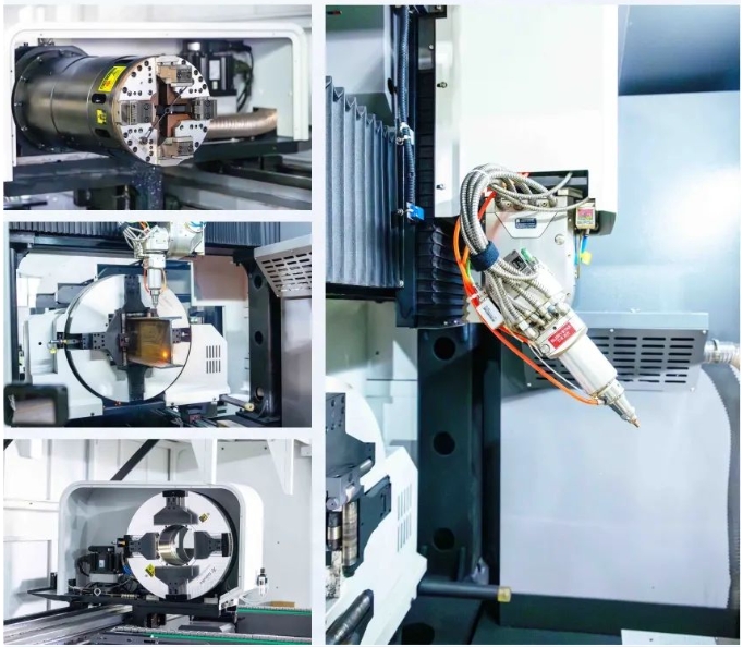 高顏亮相!力星激光NS-6022HG三卡盤光纖激光切管機如期而「智」! 高顏亮相!力星激光NS-6022HG三卡盤光纖激光切管機如期而「智」!