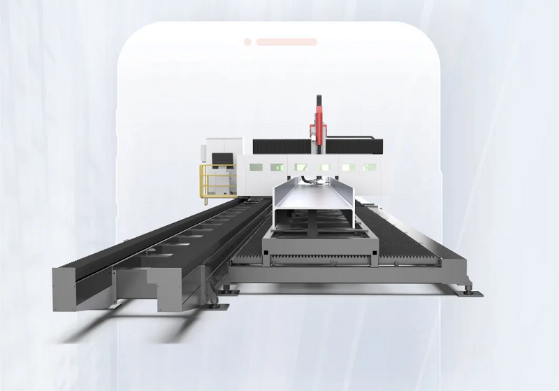 NS-12020H型鋼激光切割機，何以成為鋼構行業的“香餑餑”？