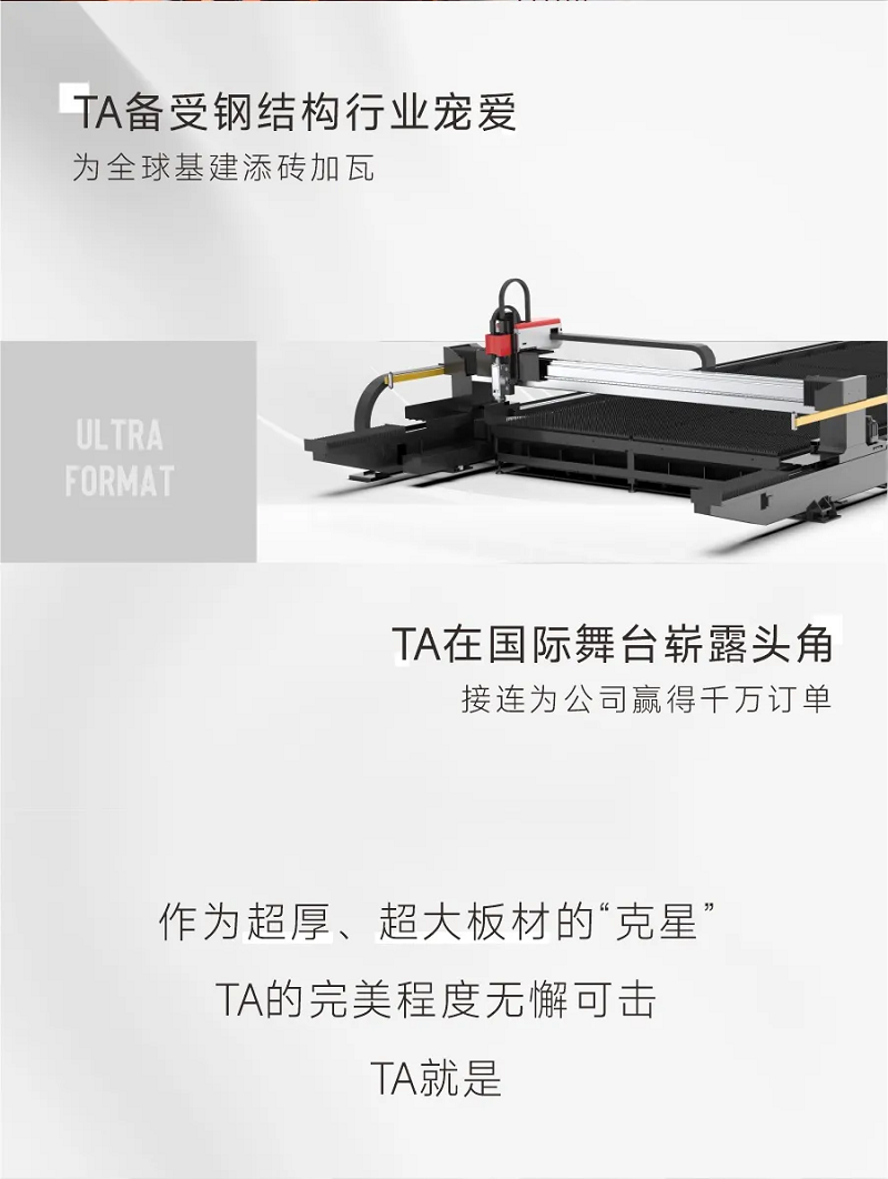 “激”致完美!超大幅面光纖激光板材切割機賦能加工“新質力”! “激”致完美!超大幅面光纖激光板材切割機賦能加工“新質力”!