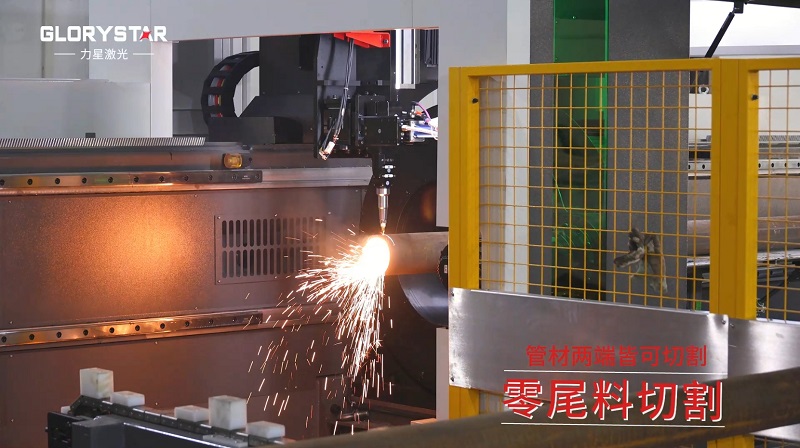 力星激光三卡盤重型管材切割機(jī)：精準(zhǔn)高效，突破極限！