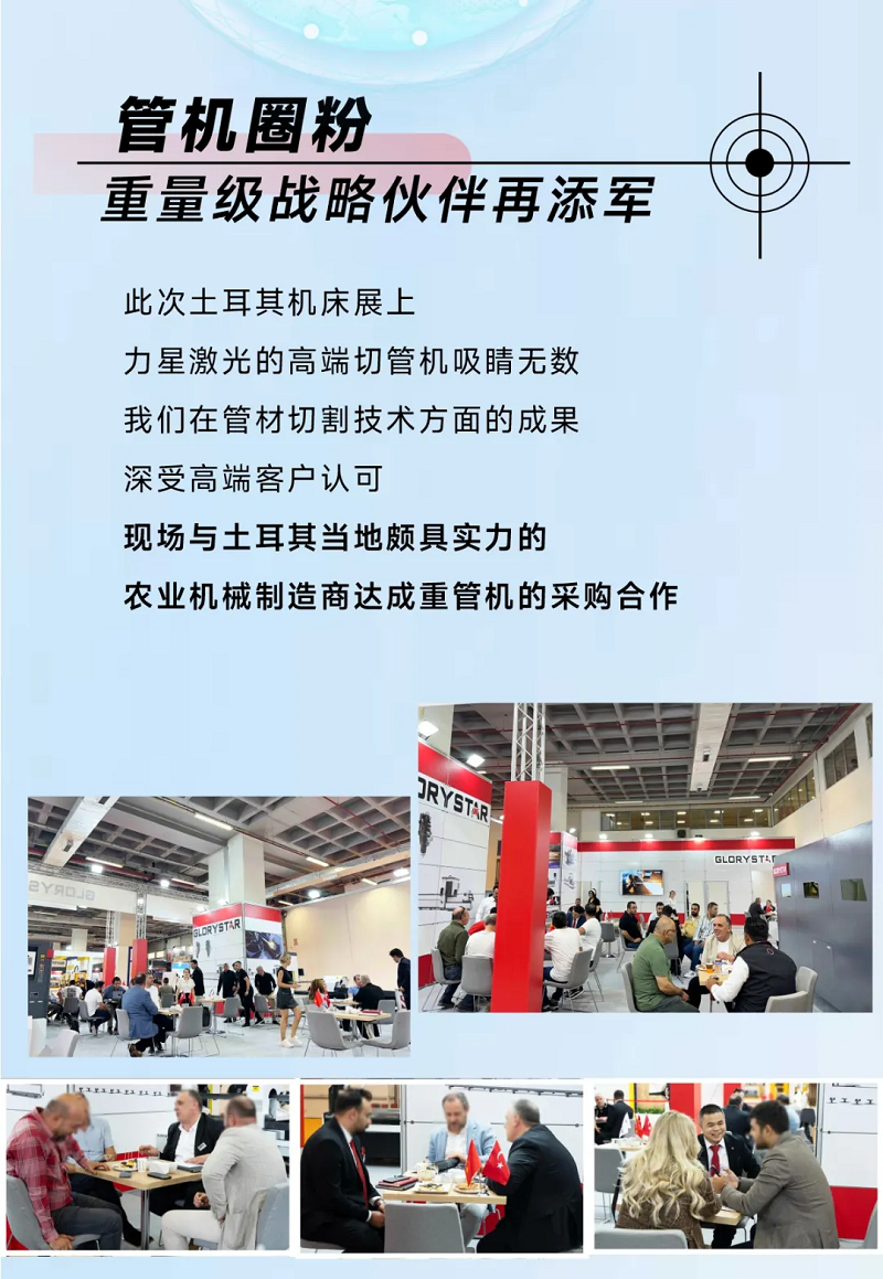 乘風(fēng)海外 完勝歸來！力星激光閃耀土耳其機(jī)床展（Maktek Eurasia2024）！