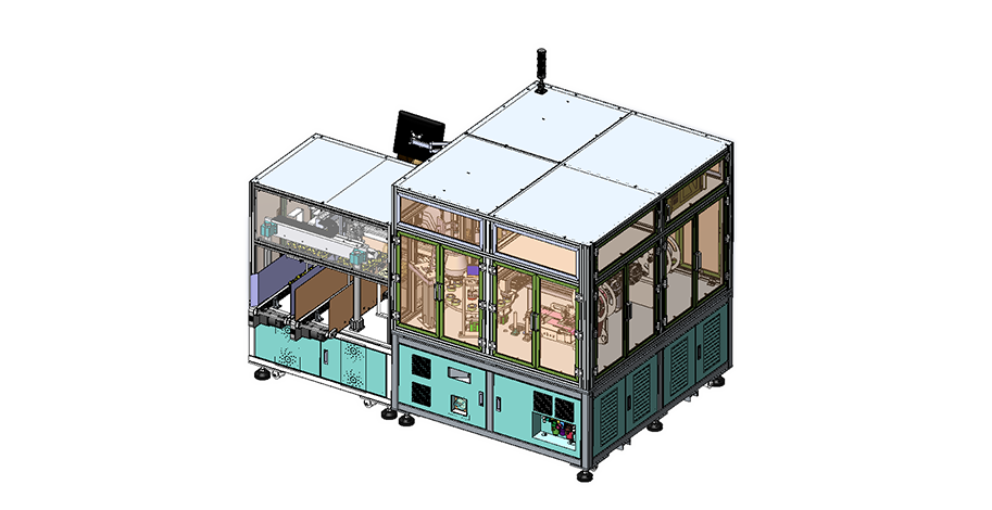 半自動貼膜機(jī)（自動擺盤）